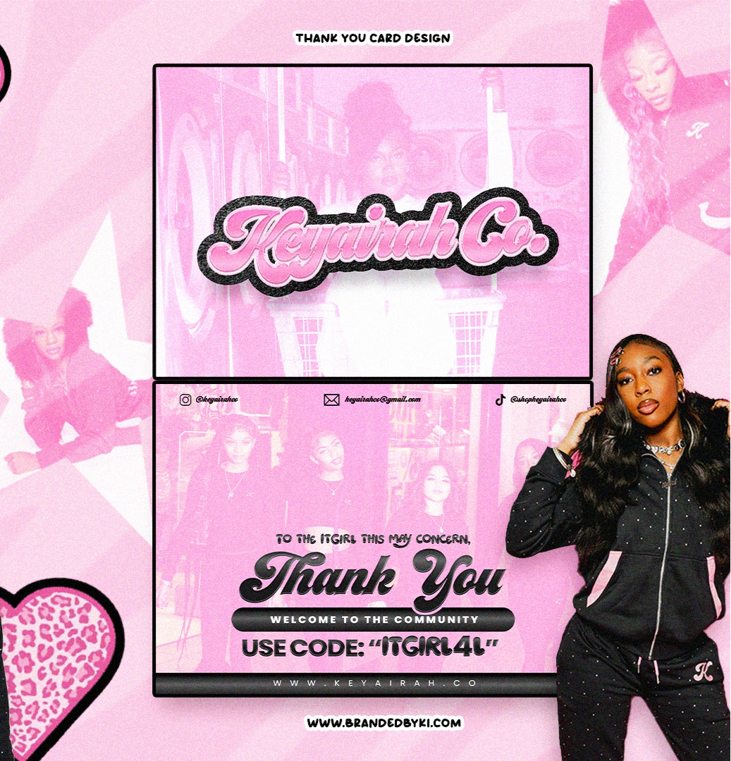 Custom Thank You Card Design